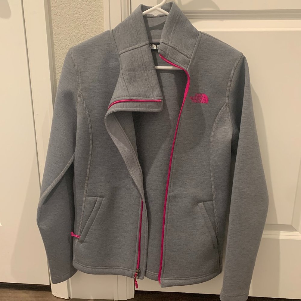 Women's North Face side-zip sweatshirt